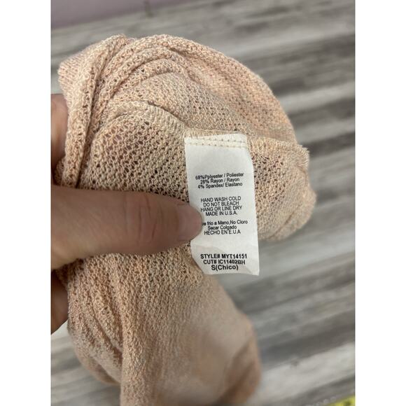 Adora Tank Top Womens Size Small Butter Cream Blouse New Racerback Shirt - Picture 3 of 11